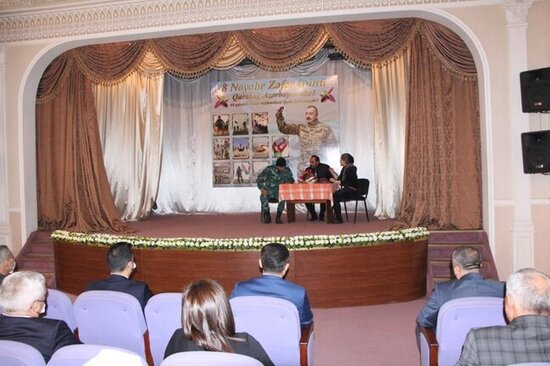 Yevlaxda 8 Noyabr – Zəfər Günü qeyd olunub