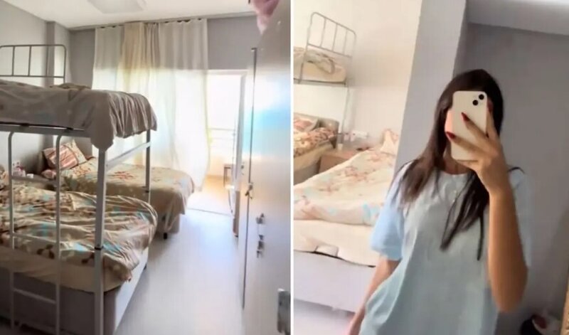 Tələbə qızın yataqxana mənzərəsi sosial mediada gündəm oldu