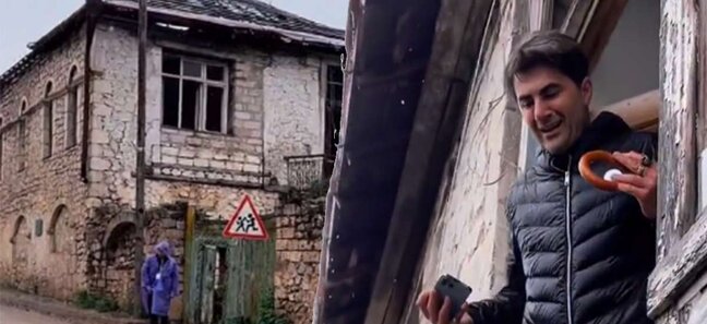 Zaur babasının Şuşadakı evində