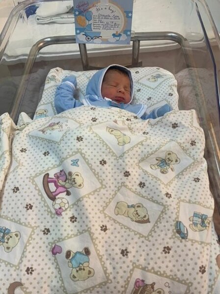 Oğlu dünyaya gələn şəhidin arzusu yerinə yetirildi - FOTOLAR