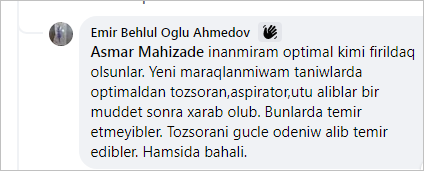 "Optimal"dan ŞİKAYƏT: Müştərilərə XARAB mal satır, üstəlik MƏHKƏMƏYƏ VERİR - FOTO