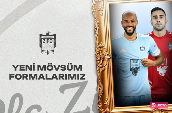 "Zirə" klubu yeni mövsüm üçün formalarını təqdim edib