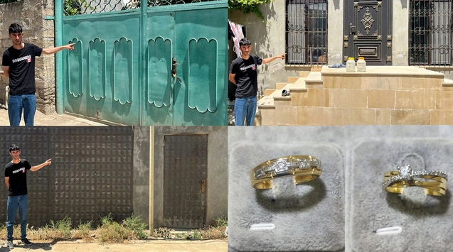 Bakıda oğrunu ayaq izləri ələ verdi